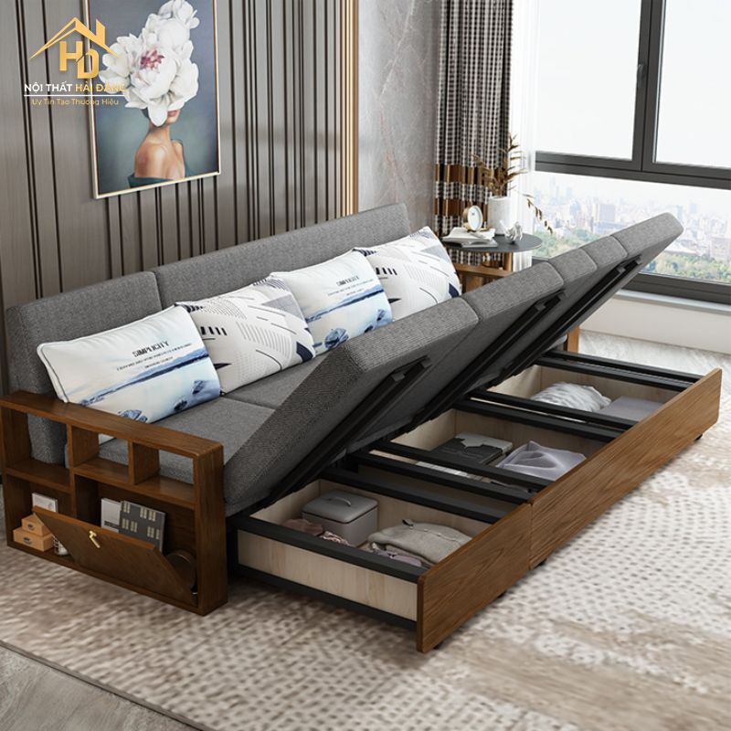 sofa-bed-co-ngan-keo Top 10 Mẫu Sofa Có Ngăn Kéo Đẹp, Tiện Lợi