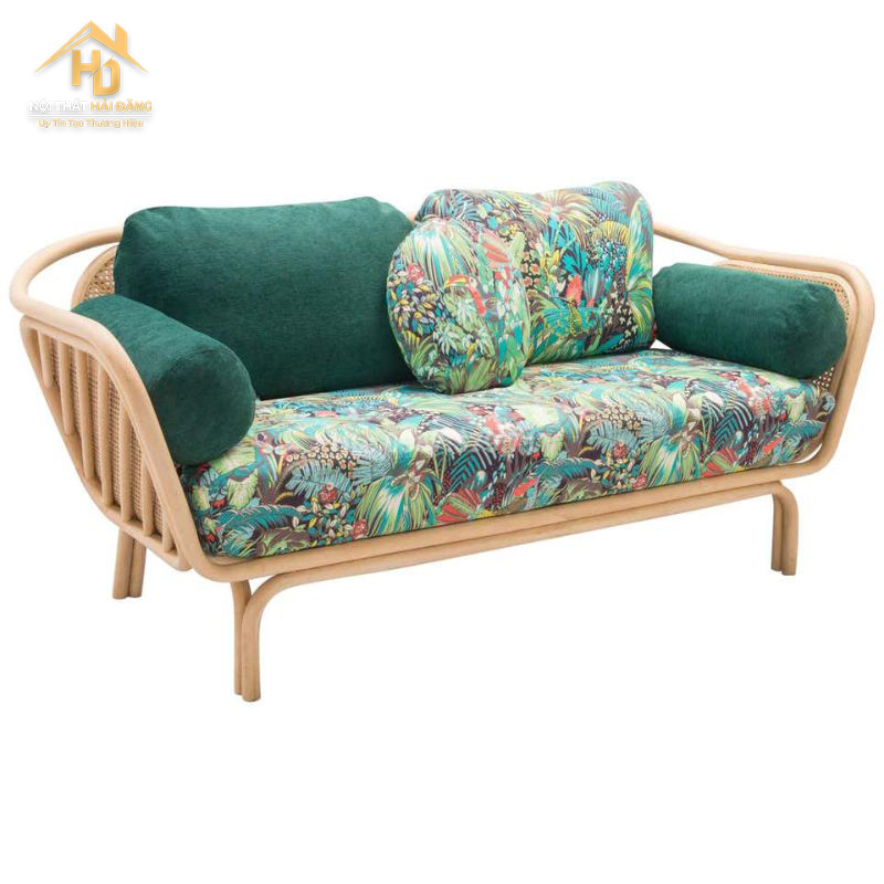 sofa-may-2-cho-ngoi Top 10 Mẫu Sofa Mây Tự Nhiên Vintage Đẹp Nhất Hiện Nay