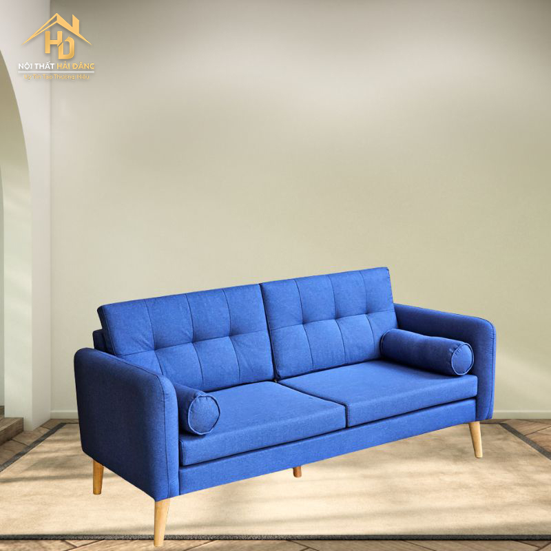 sofa-vai-bo-xanh-duong Top 10 Mẫu Sofa Vải Bố Đáng Mua Hiện Nay