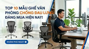 Ghế văn phòng chống đau lưng