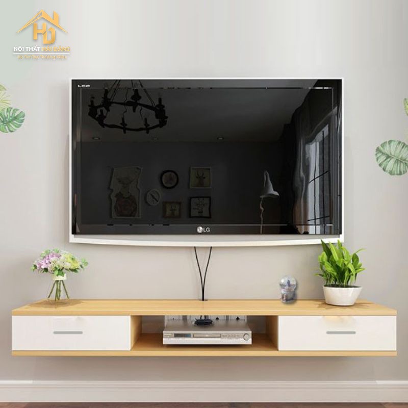 ke-tivi-treo-tuong-1 Top 10 Mẫu Kệ Tivi Treo Tường