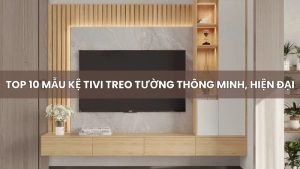 kệ tivi treo tường giá rẻ, hiện đại