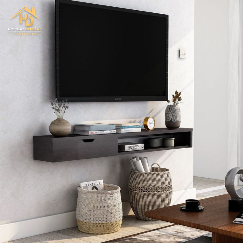 ke-tivi-treo-tuong-nho-gon Top 10 Mẫu Kệ Tivi Treo Tường