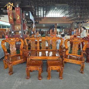 Bộ Ghế Salon Gỗ Phúc Lộc Thọ