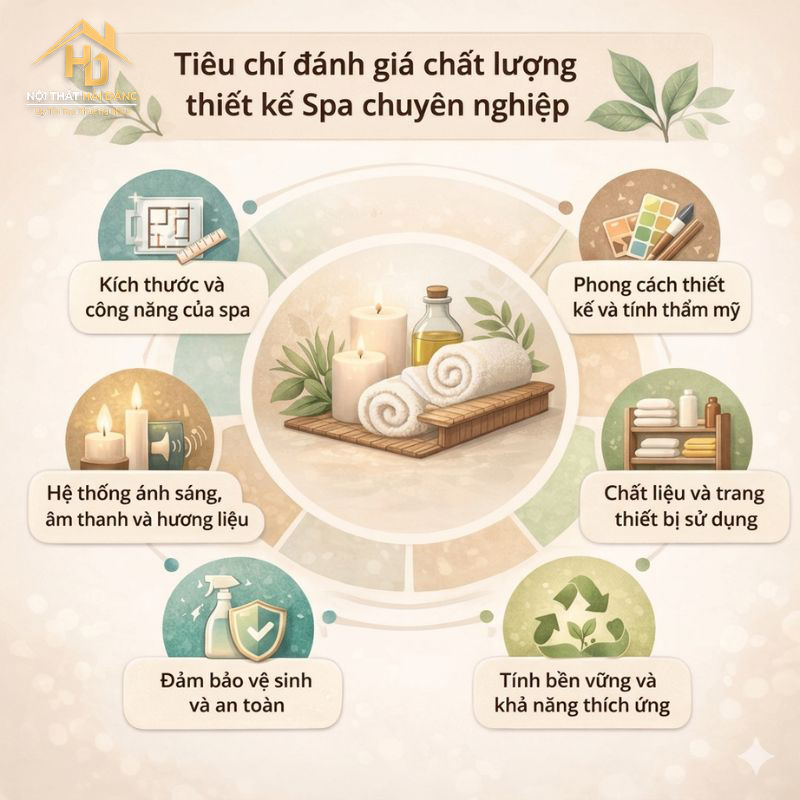 Thiết Kế Thi Công Spa, Tiệm Tóc, Tiệm Nail Uy Tín, Giá Tốt tieu-chi-danh-gia-spa Thiết Kế Thi Công Spa, Tiệm Tóc, Tiệm Nail Uy Tín, Giá Tốt