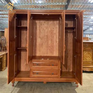 Tủ Áo 4 Cánh Phủ Hương Đá Cao Cấp 2 tu quan ao 4 canh phu huong da 1