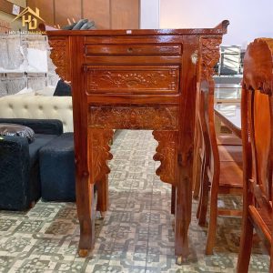 Bàn thờ tràm 1 tầng ngang 87