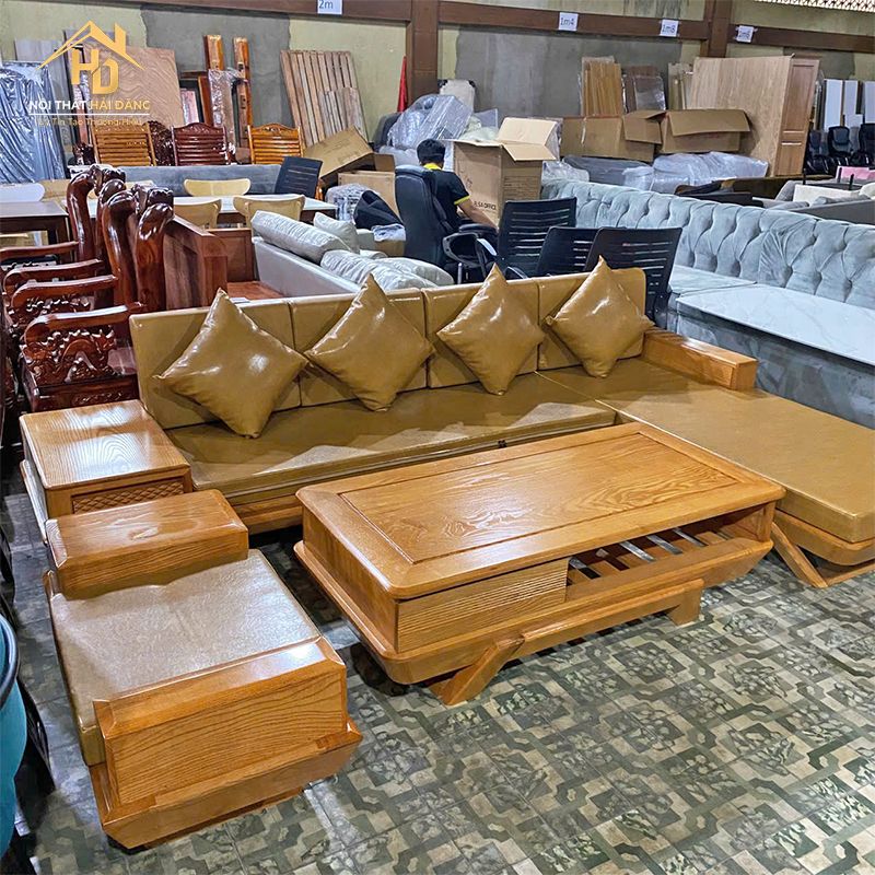 209 Top 10 mẫu sofa gỗ tự nhiên đẹp, bền, đáng mua nhất 2026