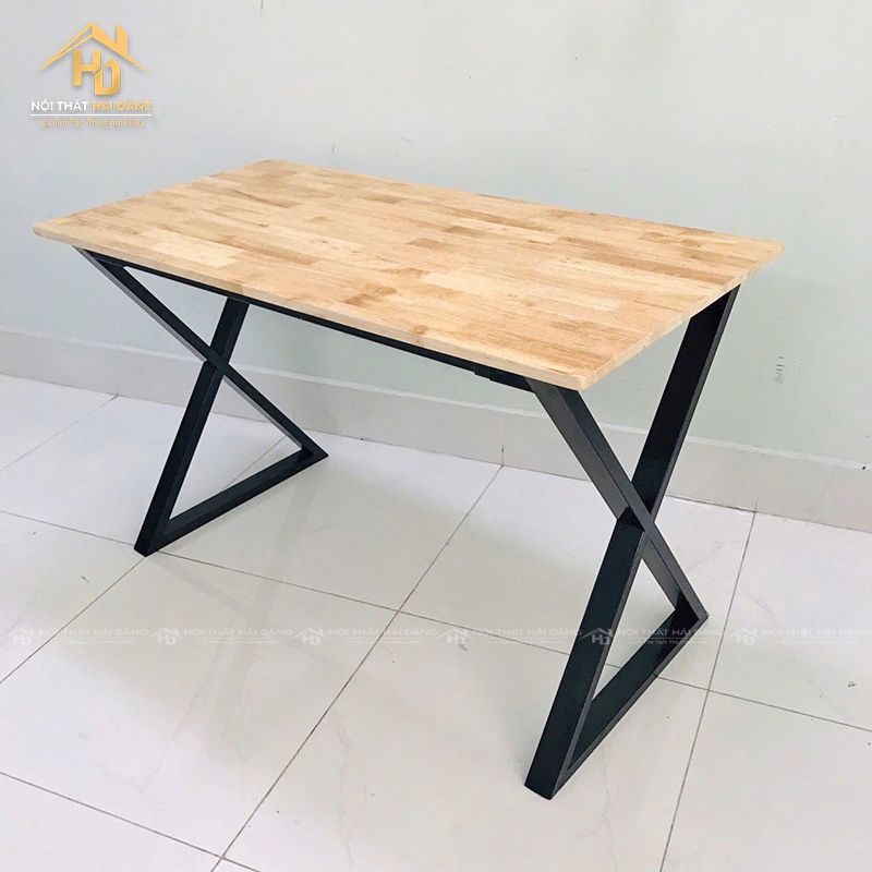 Top 10 bàn làm việc chân sắt mặt gỗ được ưa chuộng năm 2026 ban-chan-chu-x-mat-go Top 10 bàn làm việc chân sắt mặt gỗ được ưa chuộng năm 2026