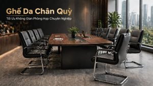 ghế da chân quỳ