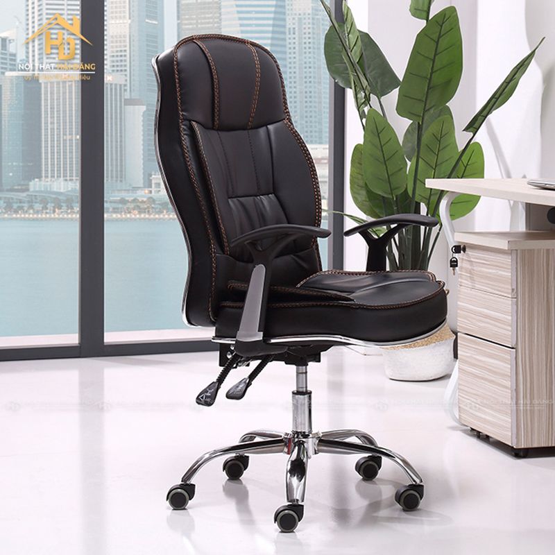 ghe-truong-phong-co-banh-xe Top 10 Mẫu Ghế Trưởng Phòng Đẹp Và Tiện Nghi Cho Phòng Làm Việc