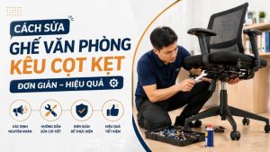 ghế văn phòng kêu cọt kẹt