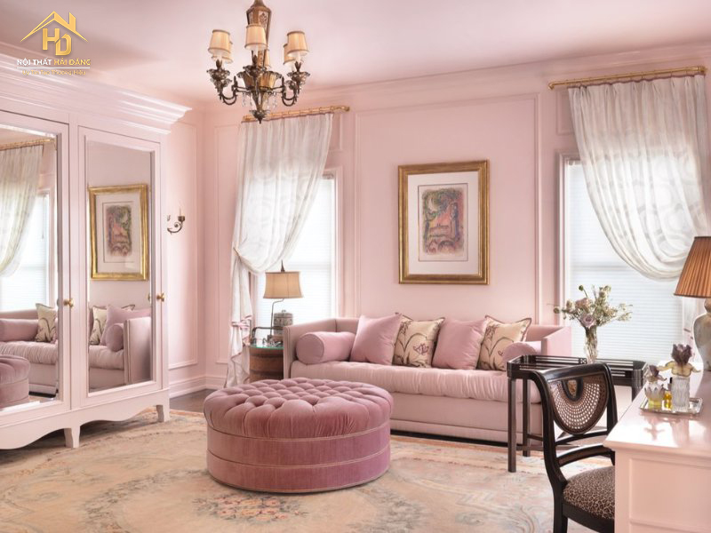 phong-cach-lang-man Thiết kế thi công nội thất nhà ở cho gia đình trọn gói từ A–Z