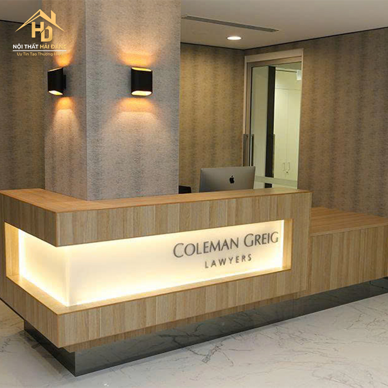 Quầy Lễ Tân Gỗ Bo Góc Chữ L Hiện Đại quay-le-tan-hien-dai-3 Quầy Lễ Tân Gỗ Bo Góc Chữ L Hiện Đại