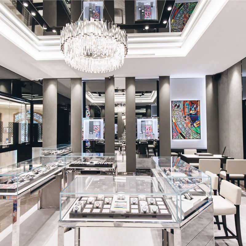 showroom-hien-dai Thiết kế thi công showroom đẹp, hiện đại và thu hút khách