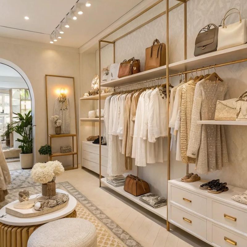 showroom-thoi-trang Thiết kế thi công showroom đẹp, hiện đại và thu hút khách