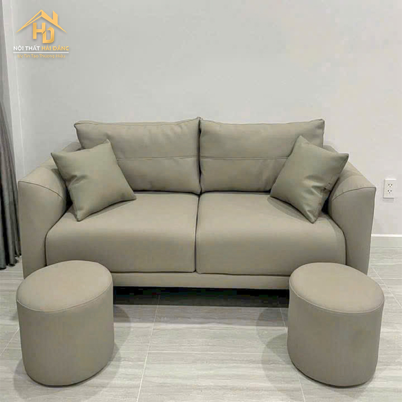 Sofa Mini 2 Chỗ Ngồi Màu Be Hiện Đại sofa-2-cho-ngoi Sofa Mini 2 Chỗ Ngồi Màu Be Hiện Đại