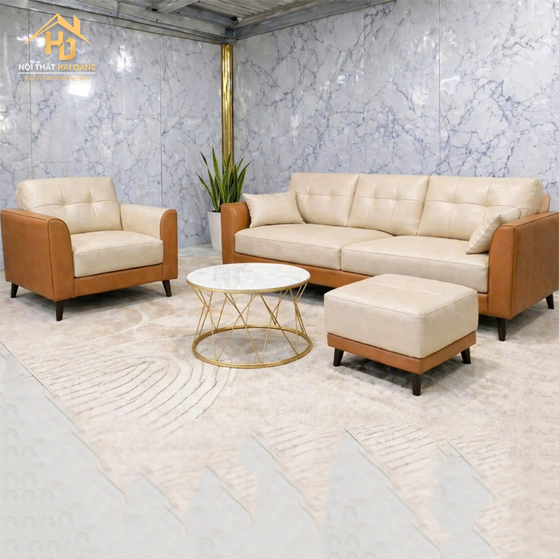 Bộ Sofa Da Băng Dài Kèm Ghế Đơn Và Đôn (Nhiều màu) sofa-da-22 Bộ Sofa Da Băng Dài Kèm Ghế Đơn Và Đôn (Nhiều màu)