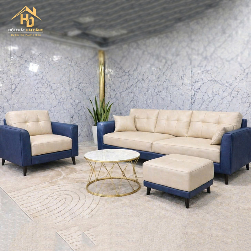 Bộ Sofa Da Băng Dài Kèm Ghế Đơn Và Đôn (Nhiều màu) sofa-da-23 Bộ Sofa Da Băng Dài Kèm Ghế Đơn Và Đôn (Nhiều màu)