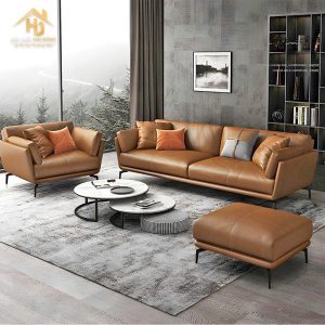 Bộ sofa da phòng khách