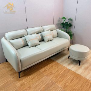 Sofa Da Kèm Đôn Tròn Hiện Đại (Nhiều Màu) 8 sofa da lon 3