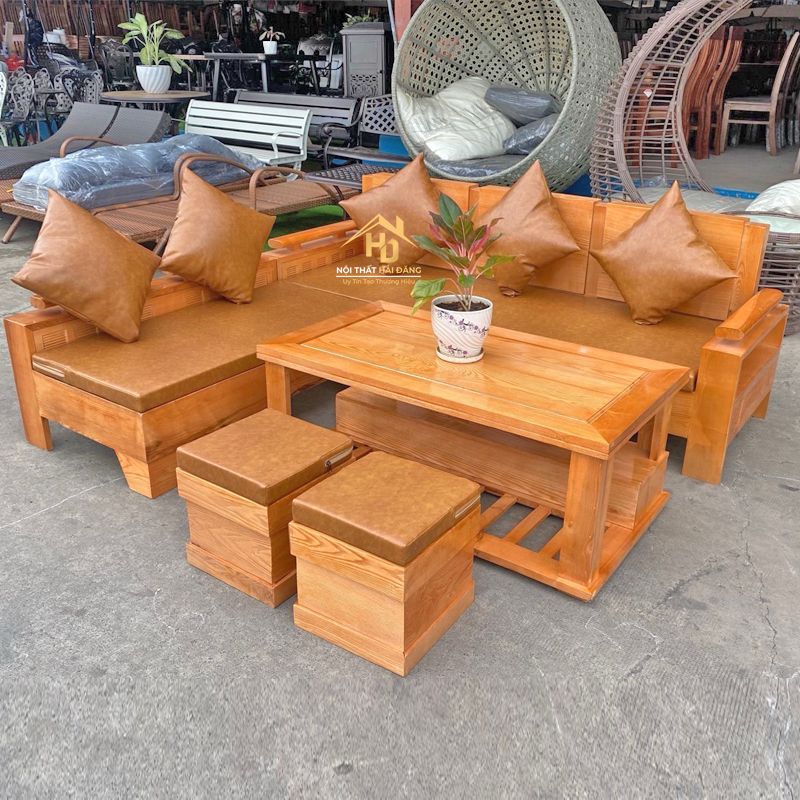 sofa-go-goc-l Top 10 mẫu sofa gỗ tự nhiên đẹp, bền, đáng mua nhất 2026