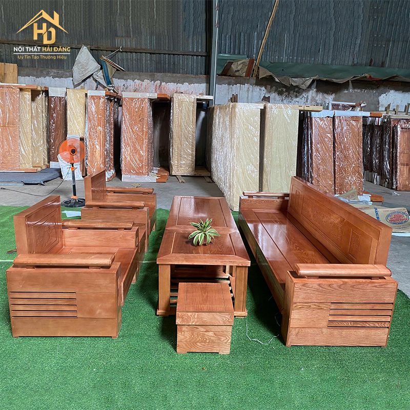 sofa-go-tay-hop Top 10 mẫu sofa gỗ tự nhiên đẹp, bền, đáng mua nhất 2026