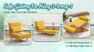 Sofa kéo ra thành giường
