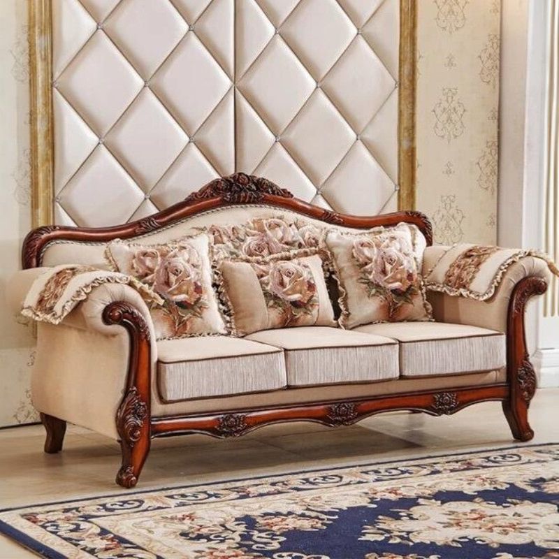sofa-tan-co-dien-go Top 10 mẫu sofa gỗ tự nhiên đẹp, bền, đáng mua nhất 2026