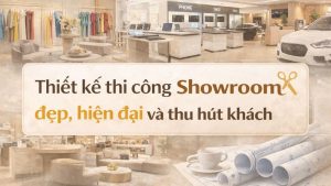 thi công showroom