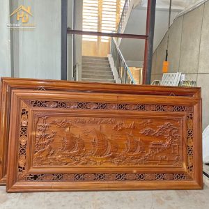 Tranh Gỗ Thuận Buồm Xuôi Gió