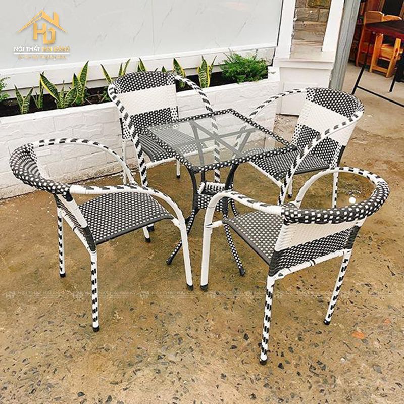 Top 30 mẫu bàn ghế nhựa giả mây đẹp, giá rẻ năm 2026 ban-ghe-cafe-nhua-gia-may-trang Top 30 mẫu bàn ghế nhựa giả mây đẹp, giá rẻ năm 2026