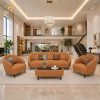 Bộ sofa bọc vải bo cong