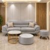 Bộ sofa da tay bè