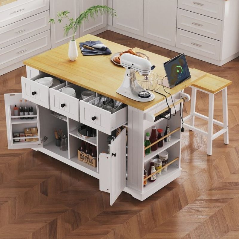 dao-bep-co-ngan-keo Đảo bếp là gì? Các mẫu bàn đảo bếp đẹp hiện đại cho chung cư, căn hộ?