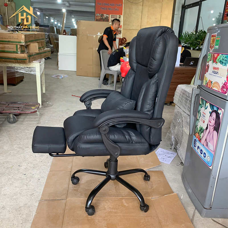 Ghế Lãnh Đạo Bọc Da Có Gác Chân ghe-giam-doc-boc-da-8 Ghế Lãnh Đạo Bọc Da Có Gác Chân