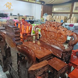 salon gỗ tay 12 khuỷnh nghê
