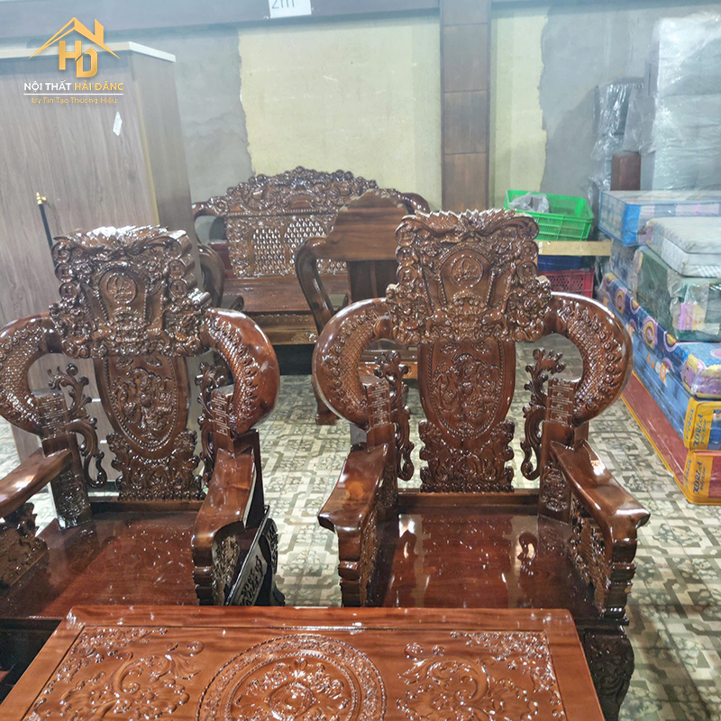 Bộ Salon Gỗ Tay 12 Khuỷnh Nghê Đẳng Cấp salon-tay-12-khuynh-nghe-4 Bộ Salon Gỗ Tay 12 Khuỷnh Nghê Đẳng Cấp