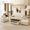 Bộ sofa băng bọc da phong cách châu âu