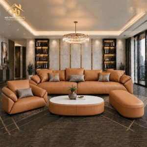 Bộ sofa da cho biệt thự và căn hộ