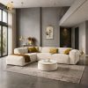 Bộ sofa chữ U bọc vải