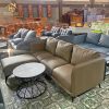 Sofa da simili chống mực góc L