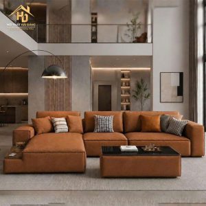 Bộ Sofa Phòng Khách Chữ L Sang Trọng (Nhiều Màu) 4 sofa goc l 1