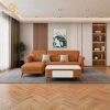 Bộ sofa góc L kèm bàn trà đồng bộ