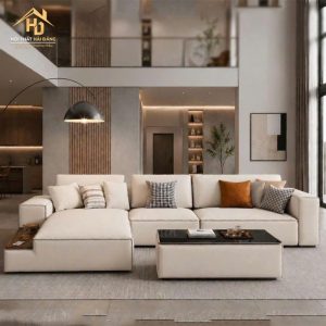 Bộ sofa phòng khách chữ L