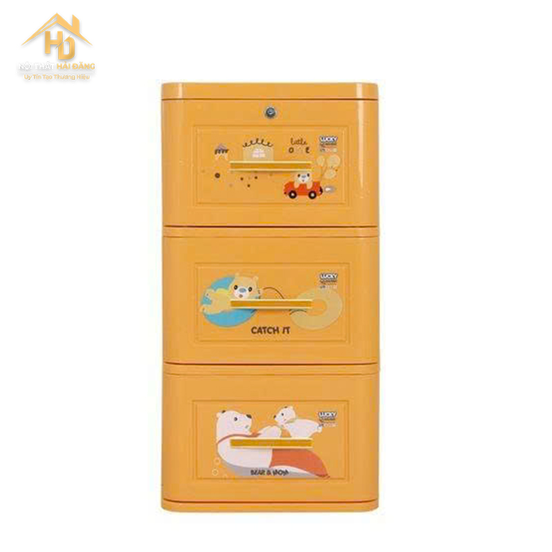 Tủ Quần Áo Nhựa Ngăn Kéo 3 Tầng (Nhiều Màu) tu-nhua-3-tang-2 Tủ Quần Áo Nhựa Ngăn Kéo 3 Tầng (Nhiều Màu)