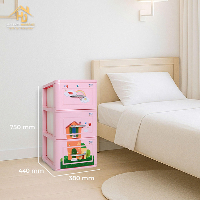 Tủ Quần Áo Nhựa Ngăn Kéo 3 Tầng (Nhiều Màu) tu-nhua-3-tang-3 Tủ Quần Áo Nhựa Ngăn Kéo 3 Tầng (Nhiều Màu)