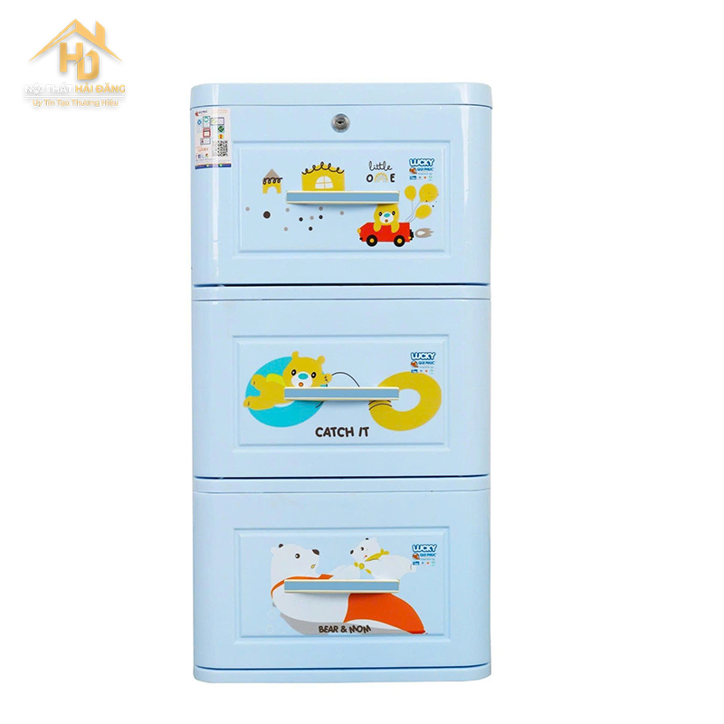 Tủ Quần Áo Nhựa Ngăn Kéo 3 Tầng (Nhiều Màu) tu-nhua-3-tang-4 Tủ Quần Áo Nhựa Ngăn Kéo 3 Tầng (Nhiều Màu)