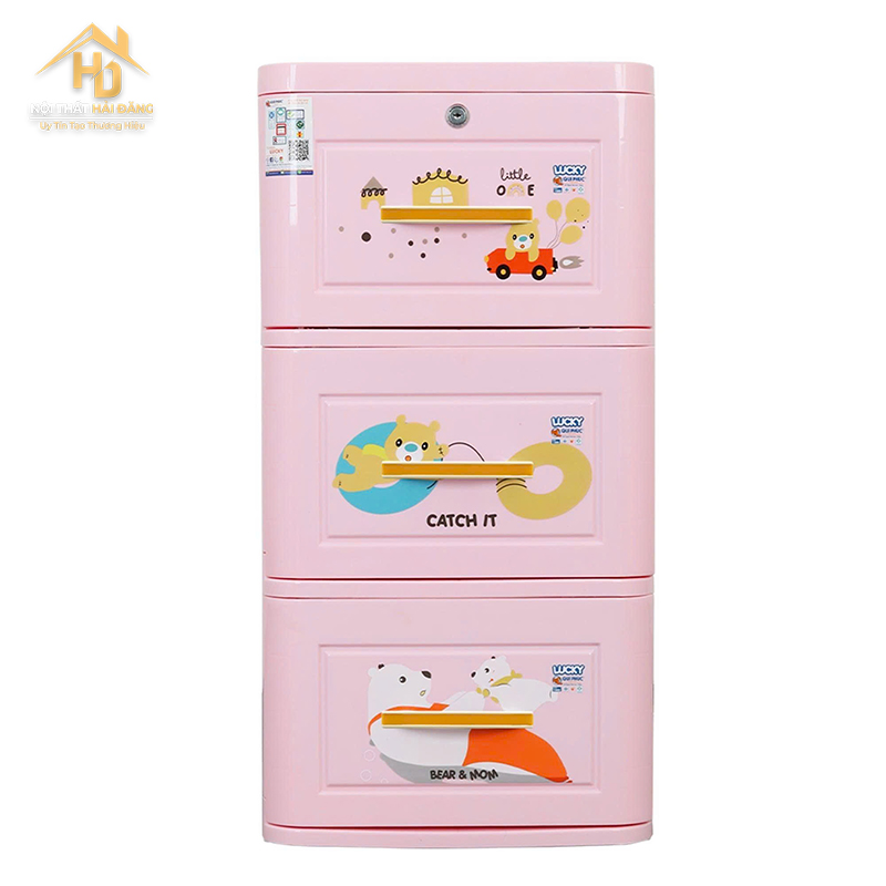 Tủ Quần Áo Nhựa Ngăn Kéo 3 Tầng (Nhiều Màu) tu-nhua-3-tang-5 Tủ Quần Áo Nhựa Ngăn Kéo 3 Tầng (Nhiều Màu)