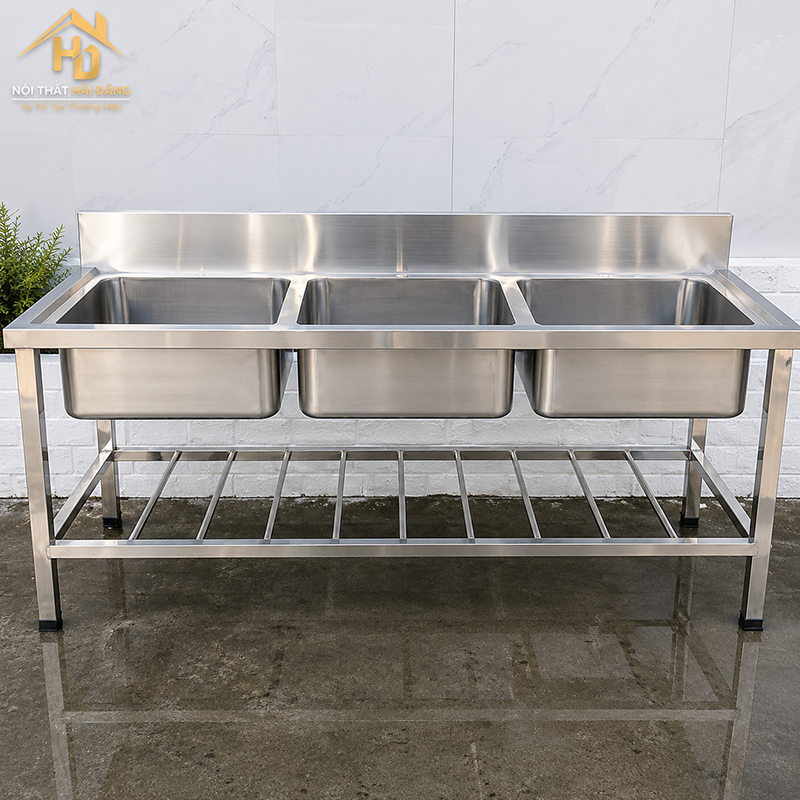 Lavabo Công Nghiệp Inox 3 Hộc bon-rua-3-hoc Lavabo Công Nghiệp Inox 3 Hộc